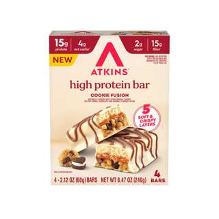Atkins High Protein Bar Cookies Fusion