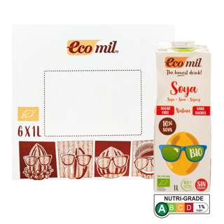 Ecomil Organic Soya Milk - Sugar Free Ecomil Organic Soya Milk - Sugar Free