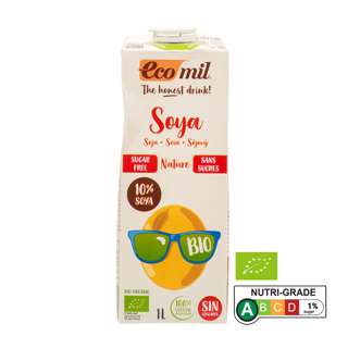 Ecomil Organic Soya Milk - Sugar Free Ecomil Organic Soya Milk - Sugar Free