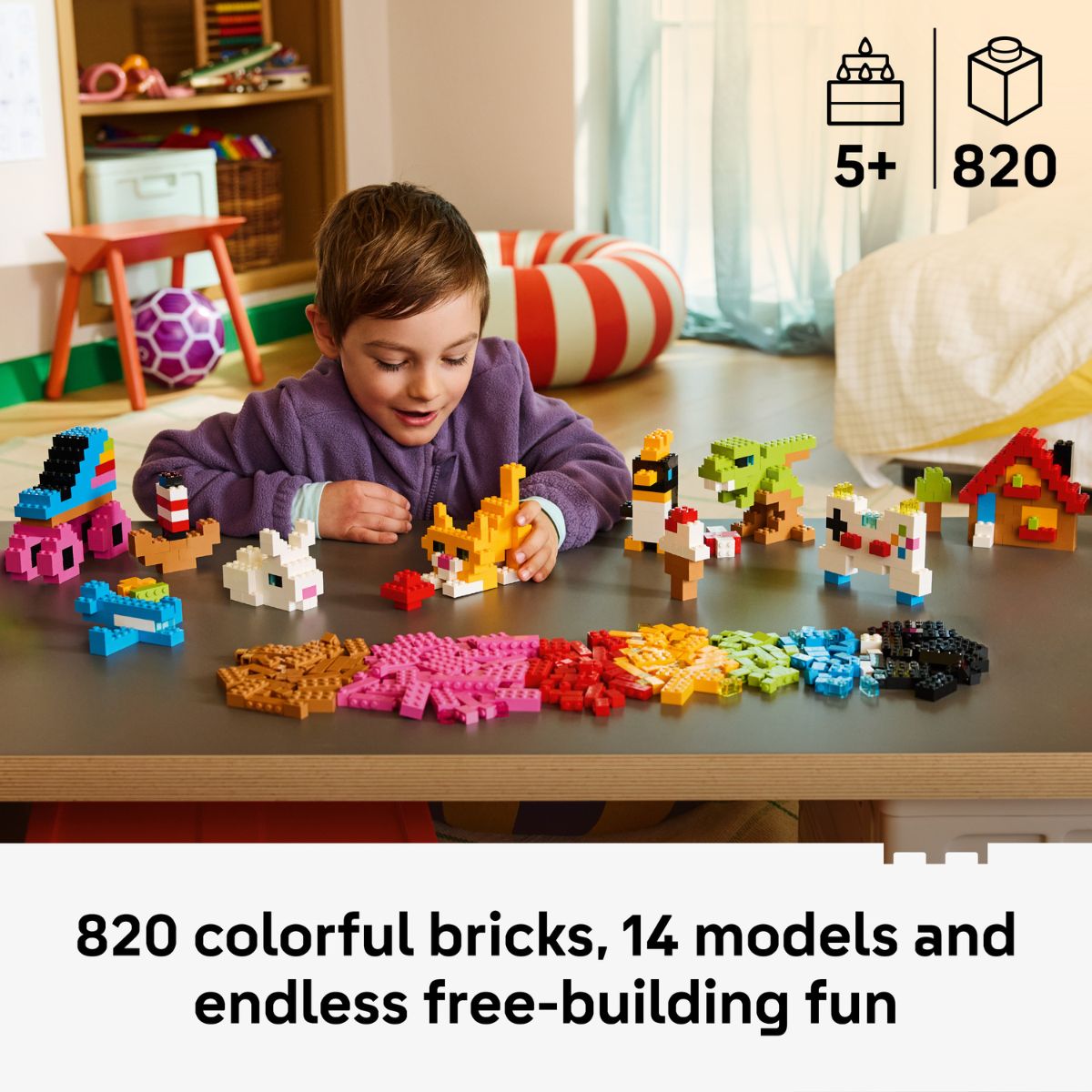 LEGO 31384 Creator Colorful Hummingbird | NTUC FairPrice