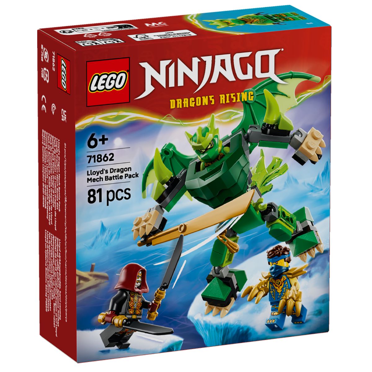 LEGO 71834 NINJAGO Zane's Ultra Combiner Mech | NTUC FairPrice