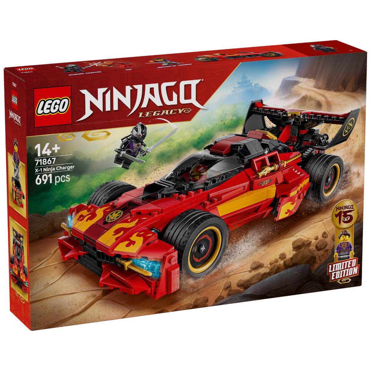 LEGO 71867 NINJAGO X-1 Ninja Charger 15th Anniversary | NTUC FairPrice