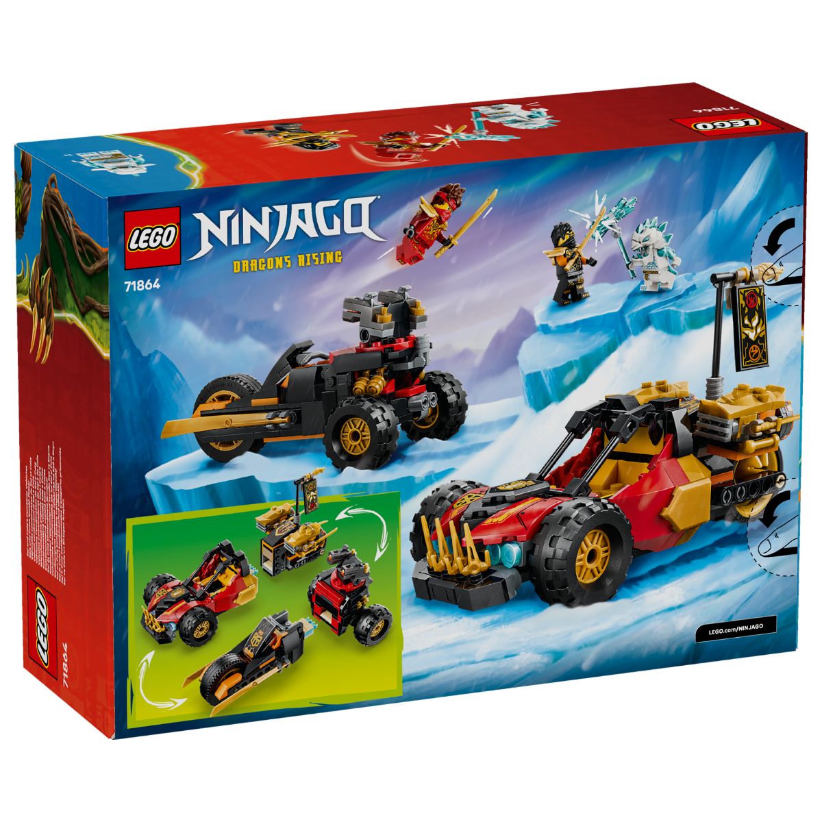 LEGO 71830 NINJAGO Kai's Mech Storm Rider | NTUC FairPrice