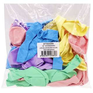MTRADE 12 Inch Standard Latex Balloon Macaron Colours