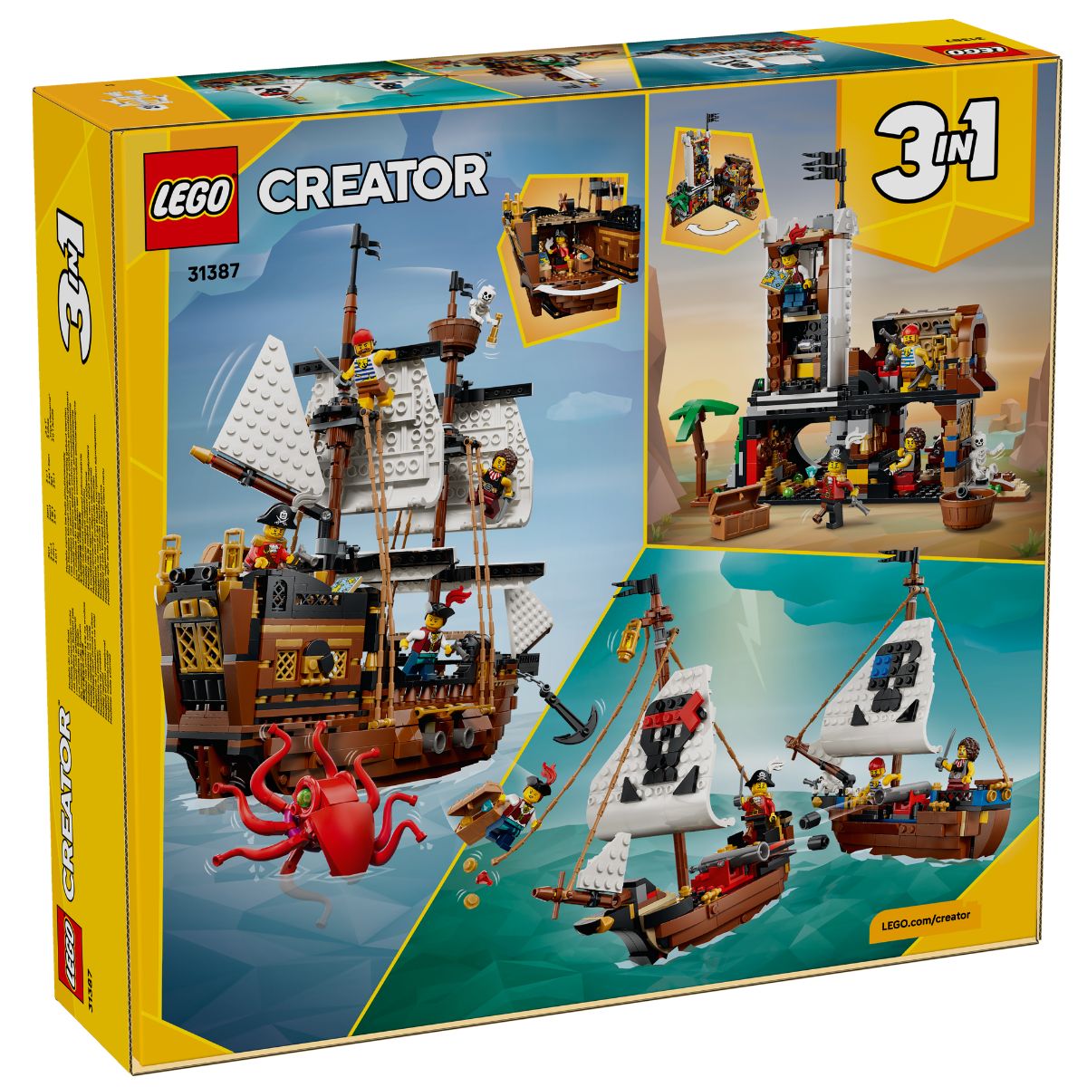 LEGO 31109 Creator Pirate Ship | NTUC FairPrice