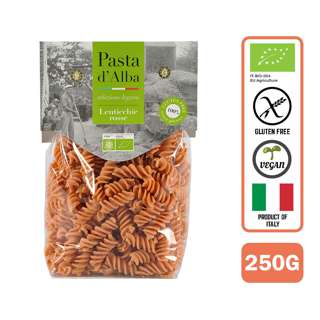 Pasta d'Alba Organic Gluten Free Red Lentils Fusilli Pasta d'Alba Organic Gluten Free Red Lentils Fusilli