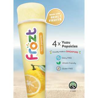 Frozt Popsicles Yuzu Frozt Popsicles Yuzu