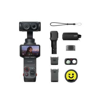 Insta360 Luna Ultra 8K Dual-Lens Camera Creator Bundle Black