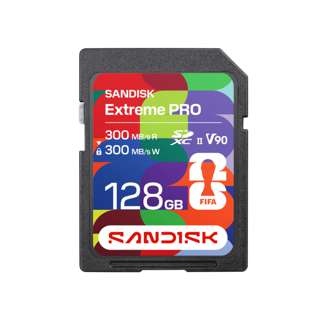 SanDisk SD UHS-II Card - FIFA World Cup 2026 (128GB, SDXC)