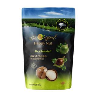 Happy Nut Australian Macadamia Nut with Shell - Dry Roasted Happy Nut Australian Macadamia Nut with Shell - Dry Roasted