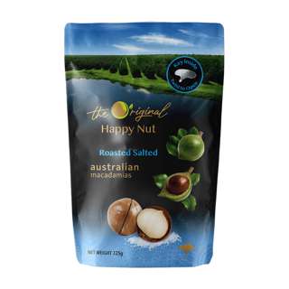 Happy Nut Australian Macadamia Nut with Shell -Roasted Salted Happy Nut Australian Macadamia Nut with Shell -Roasted Salted