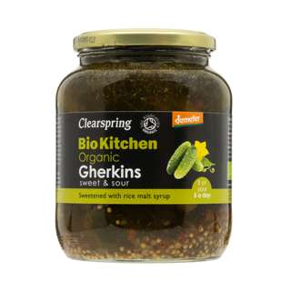 Clearspring Bio Kitchen Organic Demeter Gherkins Clearspring Bio Kitchen Organic Demeter Gherkins
