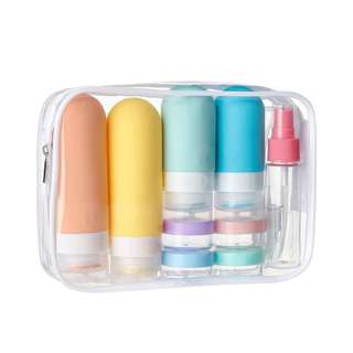 Skin Society Colourful Travel Bottle Set 16 Piece