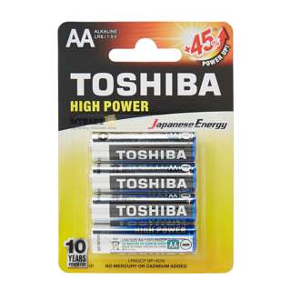 Toshiba Alkaline AA Battery Pack Toshiba Alkaline AA Battery Pack