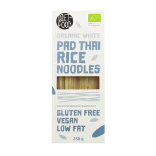 Diet Food Organic Pad Thai Rice Noodles Diet Food Organic Pad Thai Rice Noodles