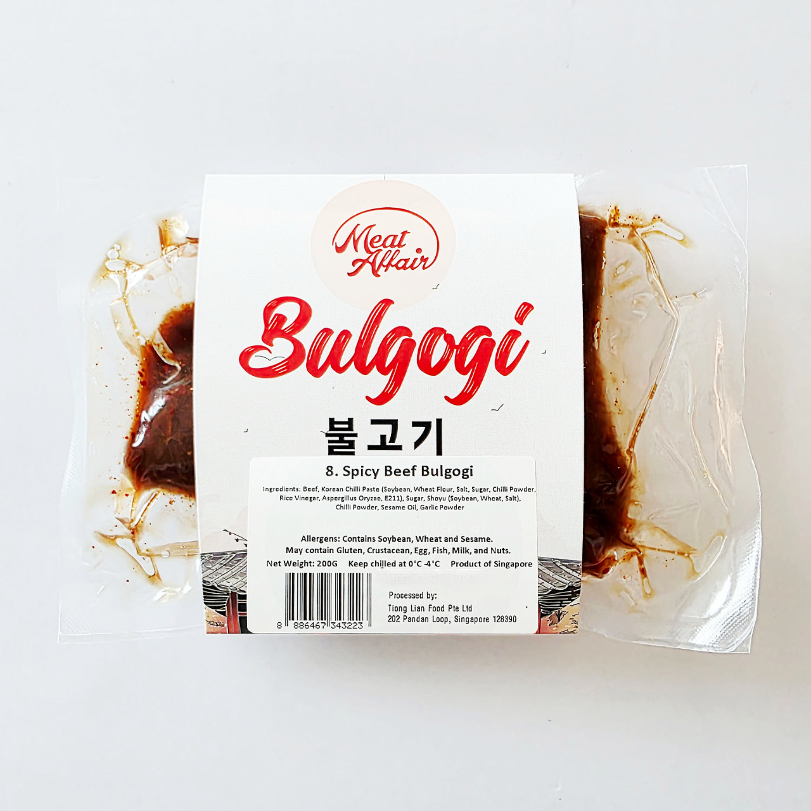 Meat Affair Spicy Korean Beef Bulgogi