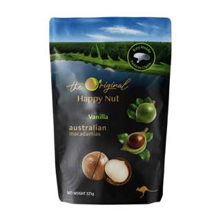 Happy Nut Australian Vanilla Macadamia Nut with Shell