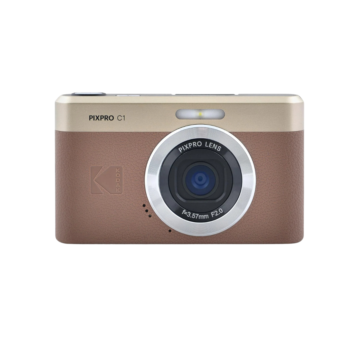 Kodak Pixpro C1 Digital Camera - Brown | NTUC FairPrice