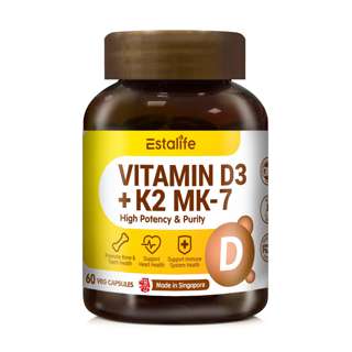 Estalife Vitamin D3 + K2 MK-7