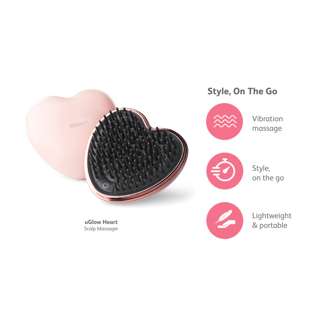 Osim Uglow Scalp Massager - Heart