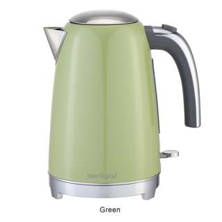 Aerogaz Modern Electric Kettle 1.7L - Green Aerogaz Modern Electric Kettle 1.7L - Green
