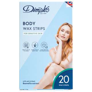 Dimples Body Wax Strips Sensitive Skin Dimples Body Wax Strips Sensitive Skin