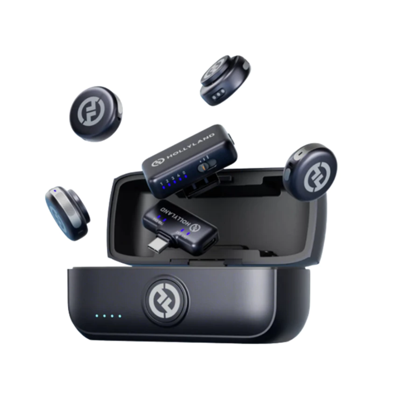 Microphonew Icon Hollyland Lark M3 Wireless Microphone (4TX & 2RX Combo) | NTUC FairPrice