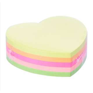 Panda Die Cut Cube Sticky Pad (Heart)