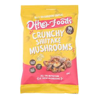 crunchy oyster mushroom chips