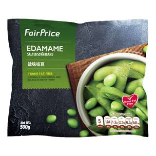 FairPrice Frozen Edamame Salted Soy Beans FairPrice Frozen Edamame Salted Soy Beans