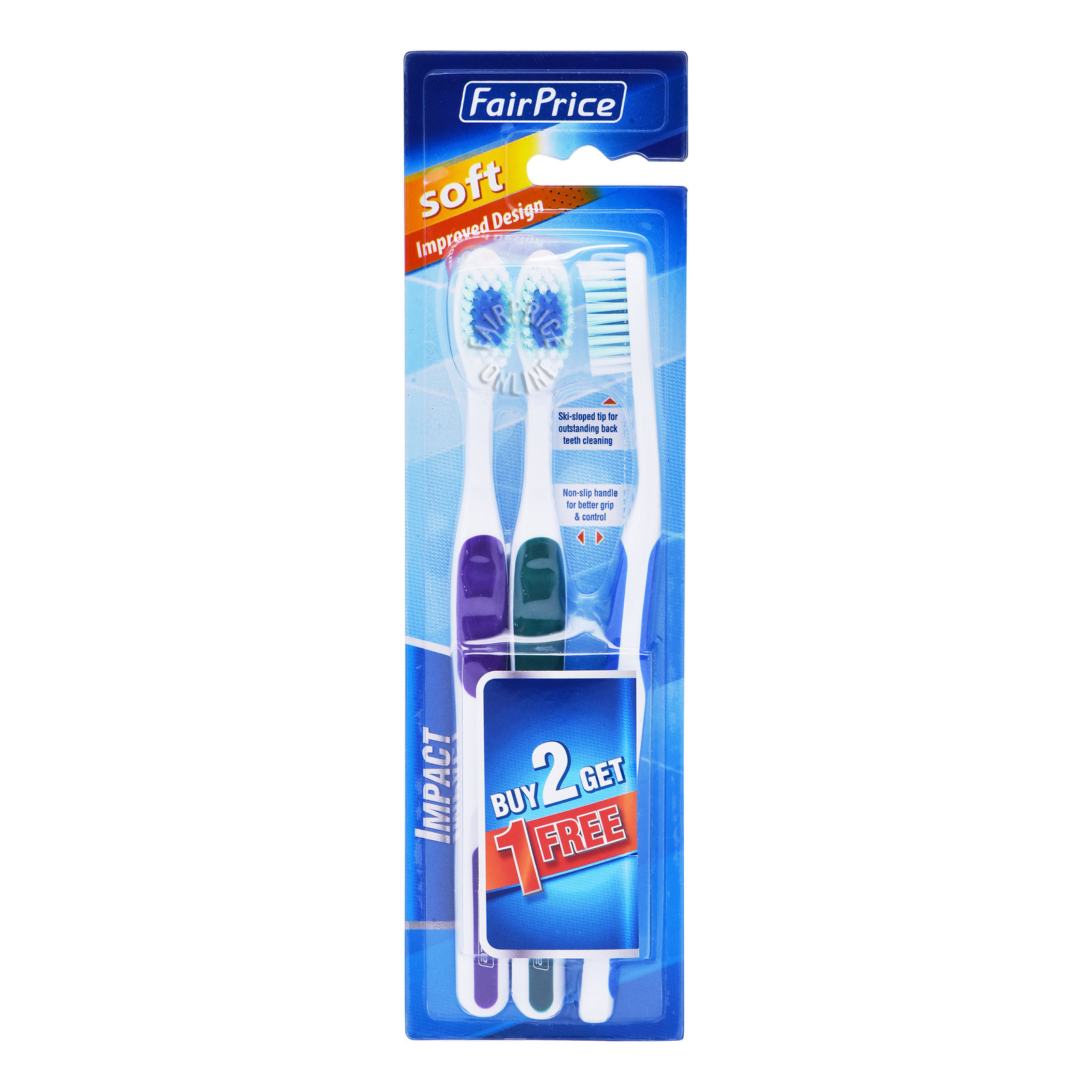 FairPrice Impact Toothbrush - Soft