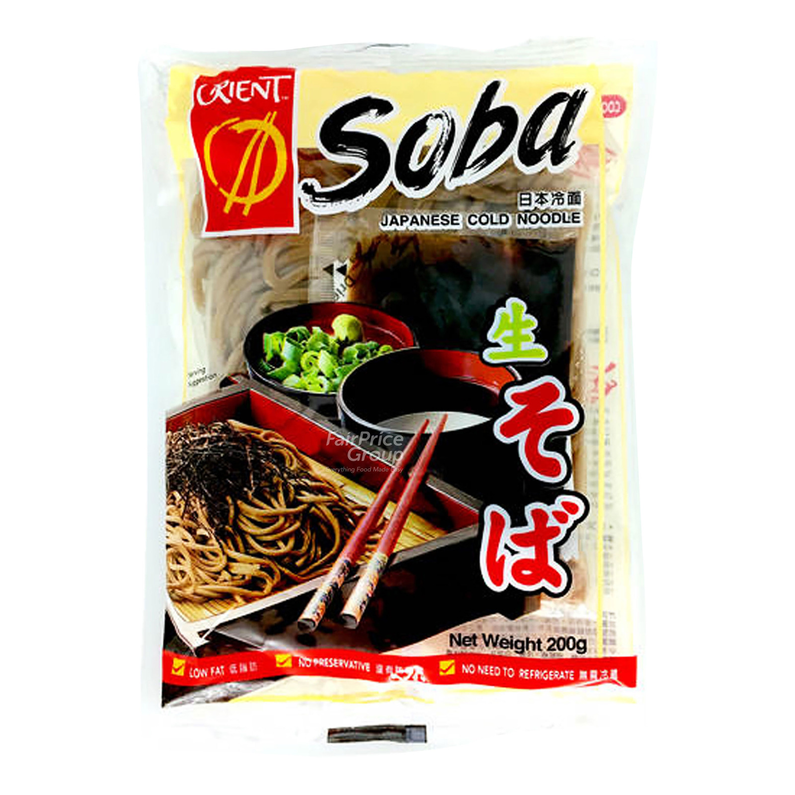 Orient Soba Japanese Cold Noodle with Wasabi | NTUC FairPrice
