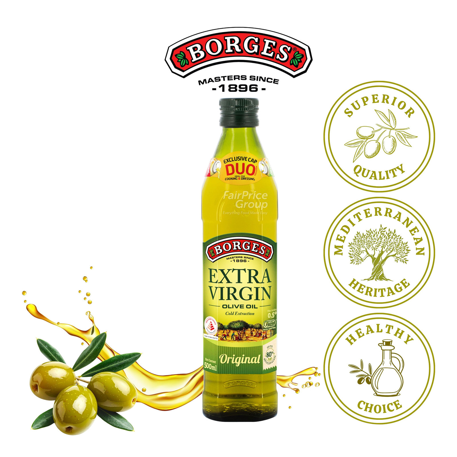 Borges Olive Oil - Extra Virgin | NTUC FairPrice