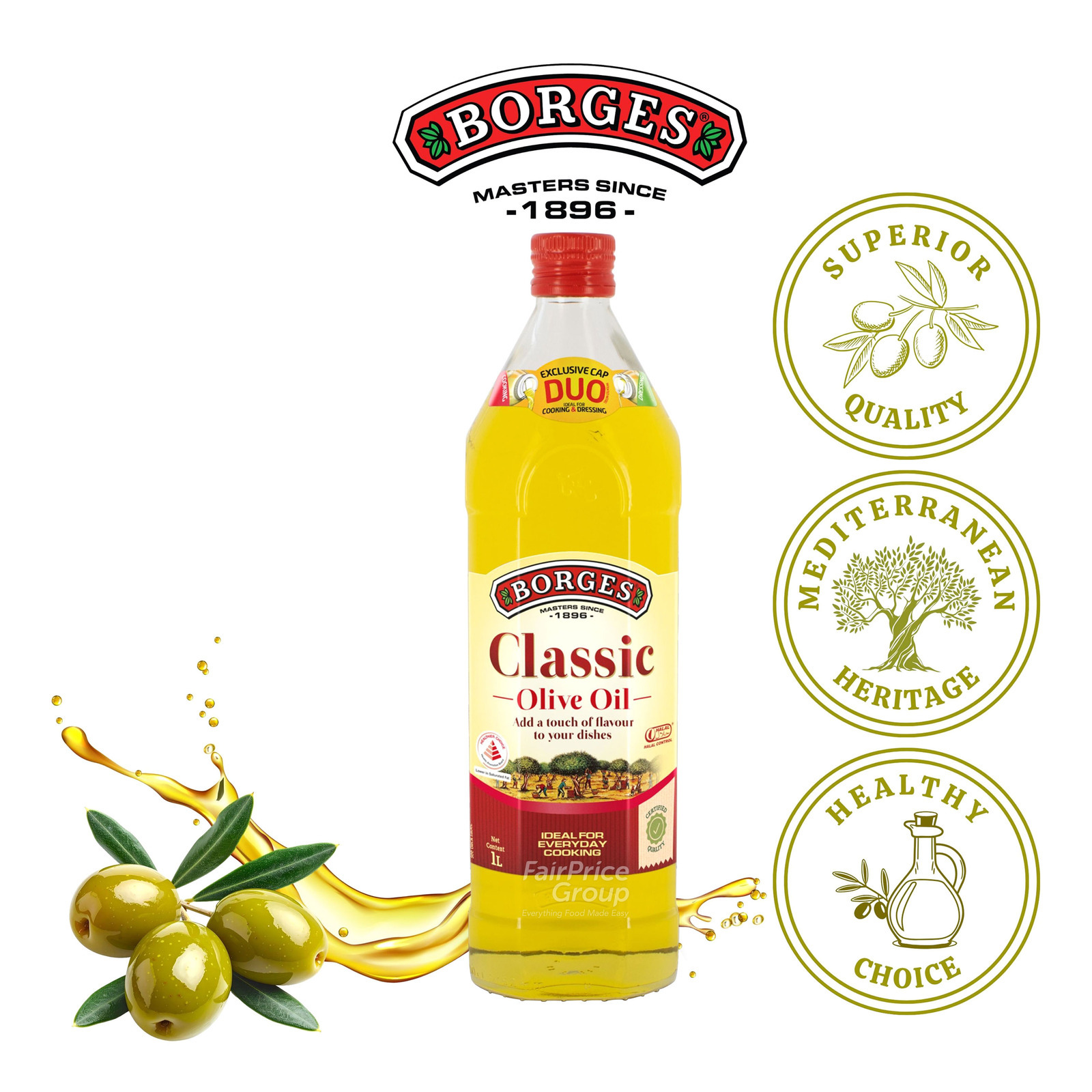 Borges Grapeseed Oil | NTUC FairPrice