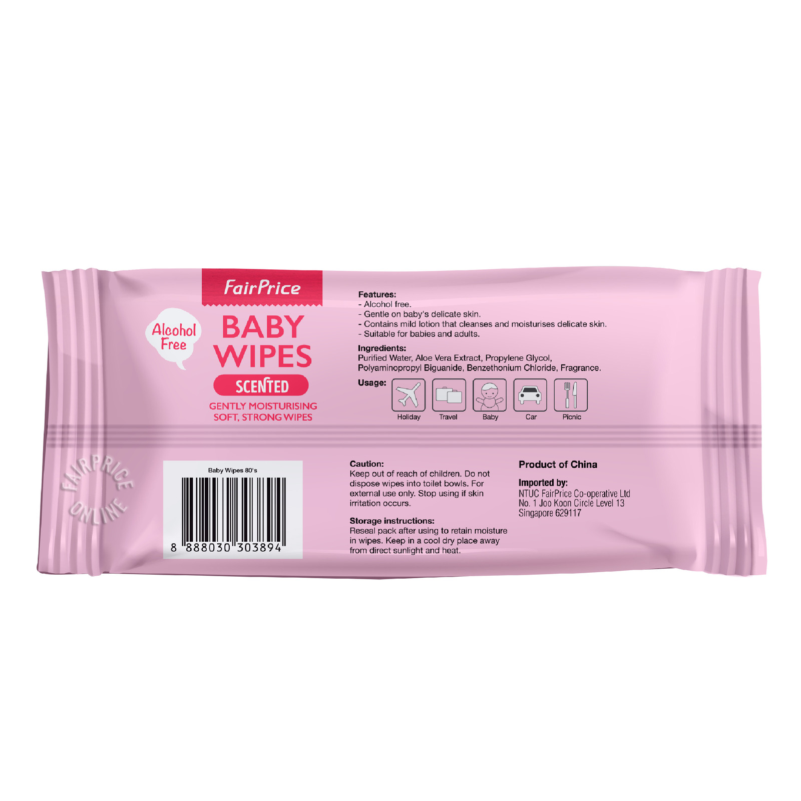 fairprice baby wipes