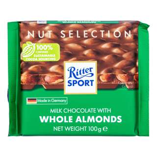 Ritter Sport Chocolate - Whole Almonds