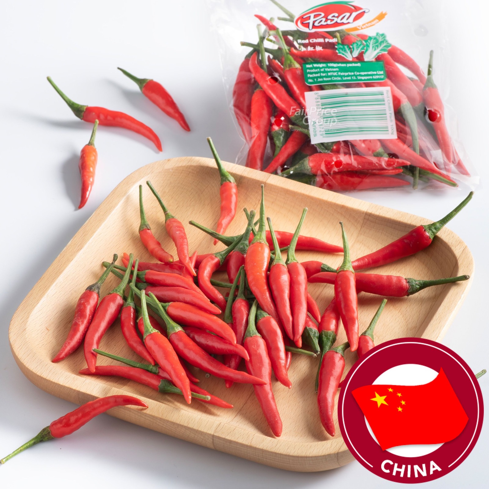 Pasar Red Chilli Padi