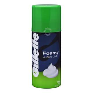 Gillette Foamy Shave Foam - Lemon Lime Gillette Foamy Shave Foam - Lemon Lime