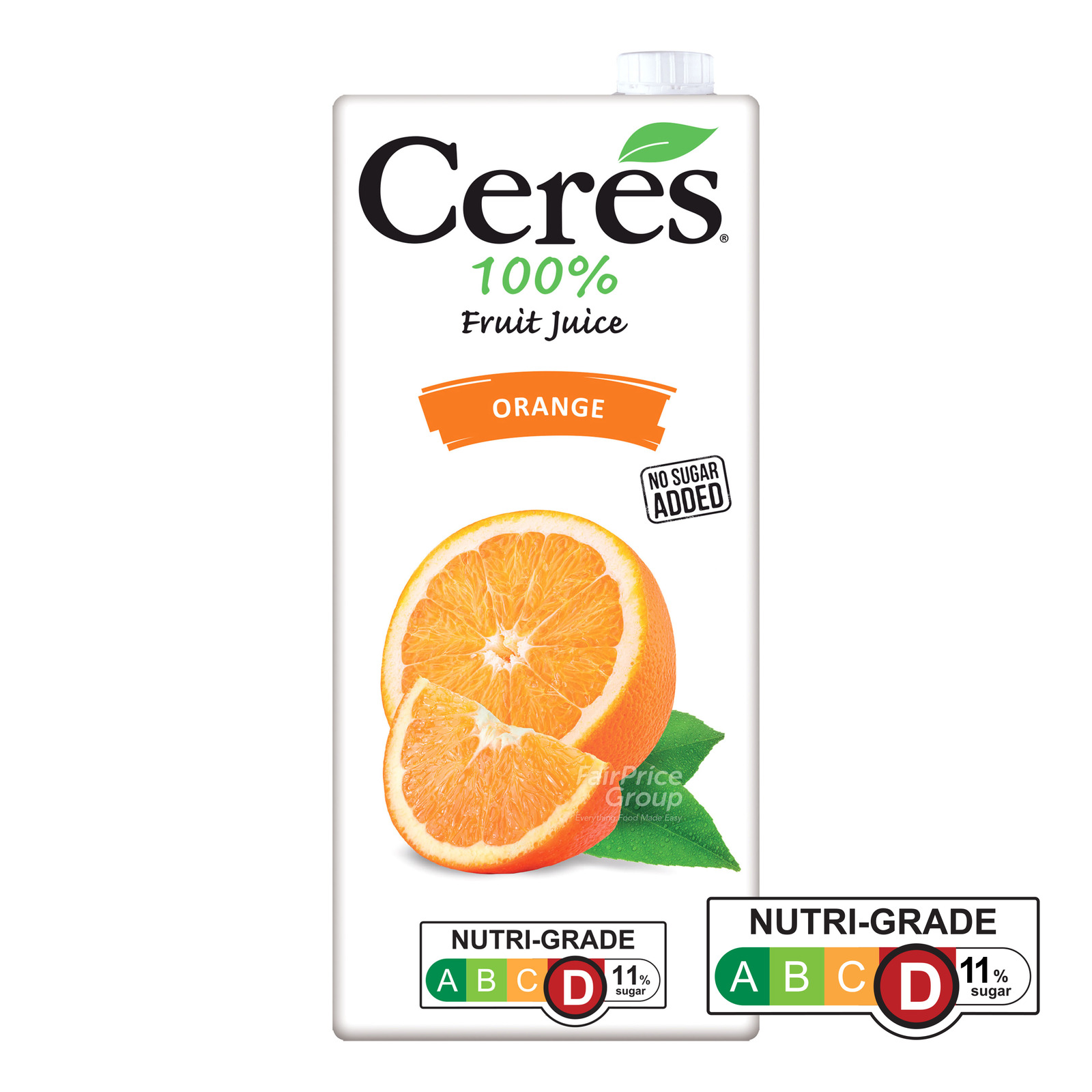 Ceres 100 Juice Blend Packet Drink Orange NTUC FairPrice