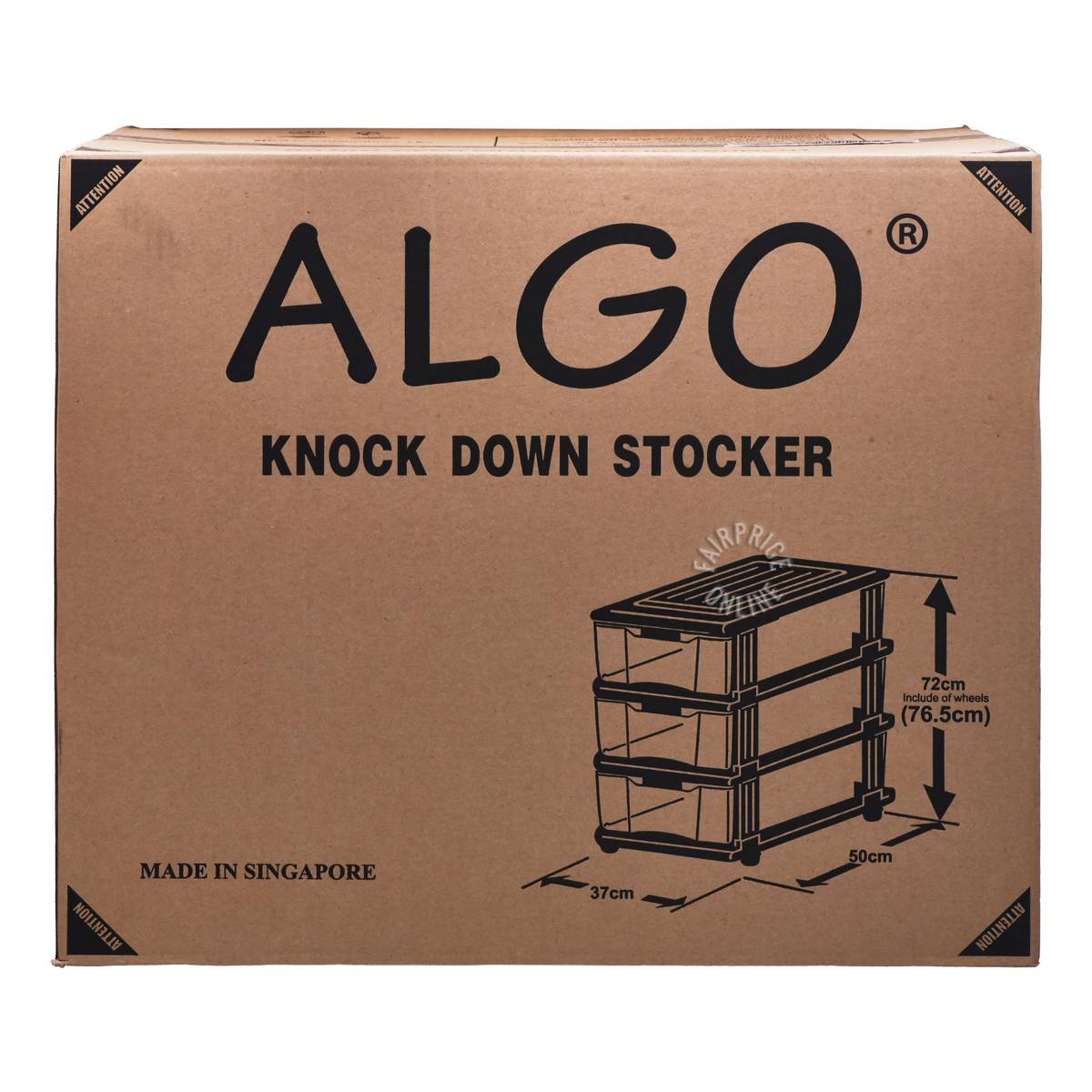 Algo 3 Tier Stocker AL8833 NTUC FairPrice