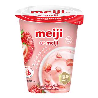 Meiji Low Fat Yoghurt - Strawberry