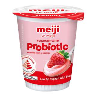 Meiji Low Fat Yoghurt - Strawberry