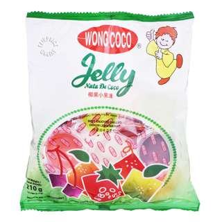 Wong Coco Mini Jelly Nata De Coco - Mixed Fruits Wong Coco Mini Jelly Nata De Coco - Mixed Fruits