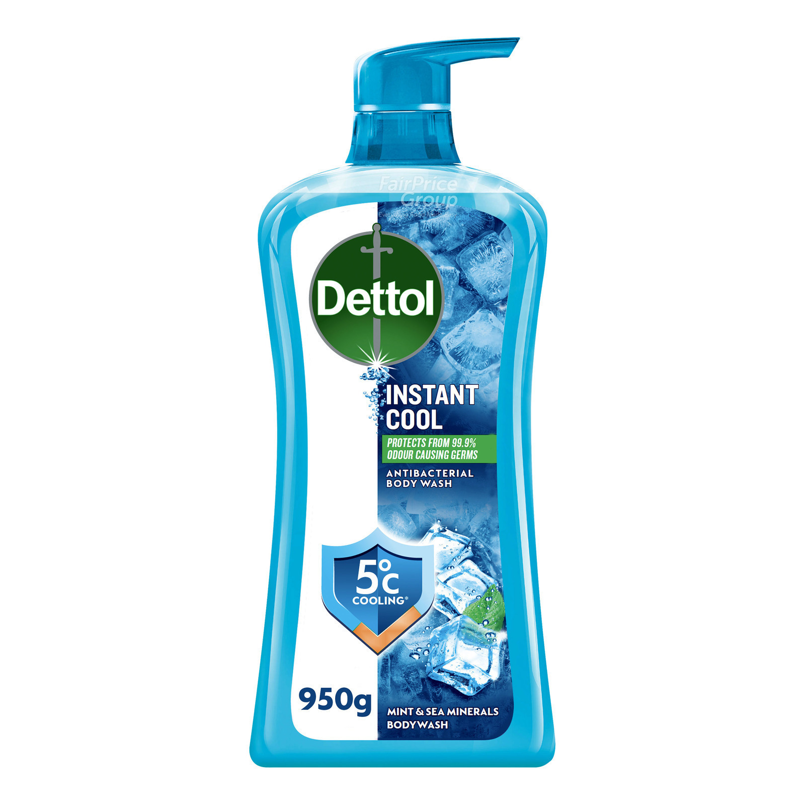 Dettol Anti-Bacterial pH-Balanced Body Wash - Cool