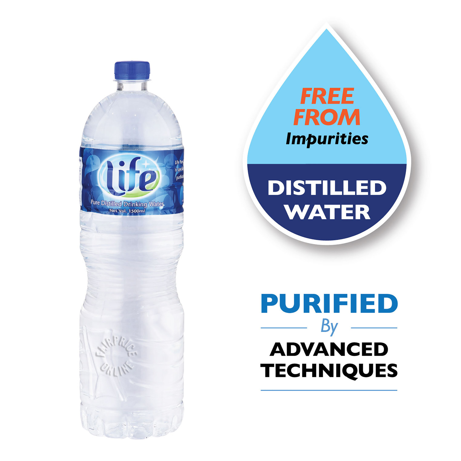 Life Pure Distilled Drinking Bottle Water Ntuc Fairprice