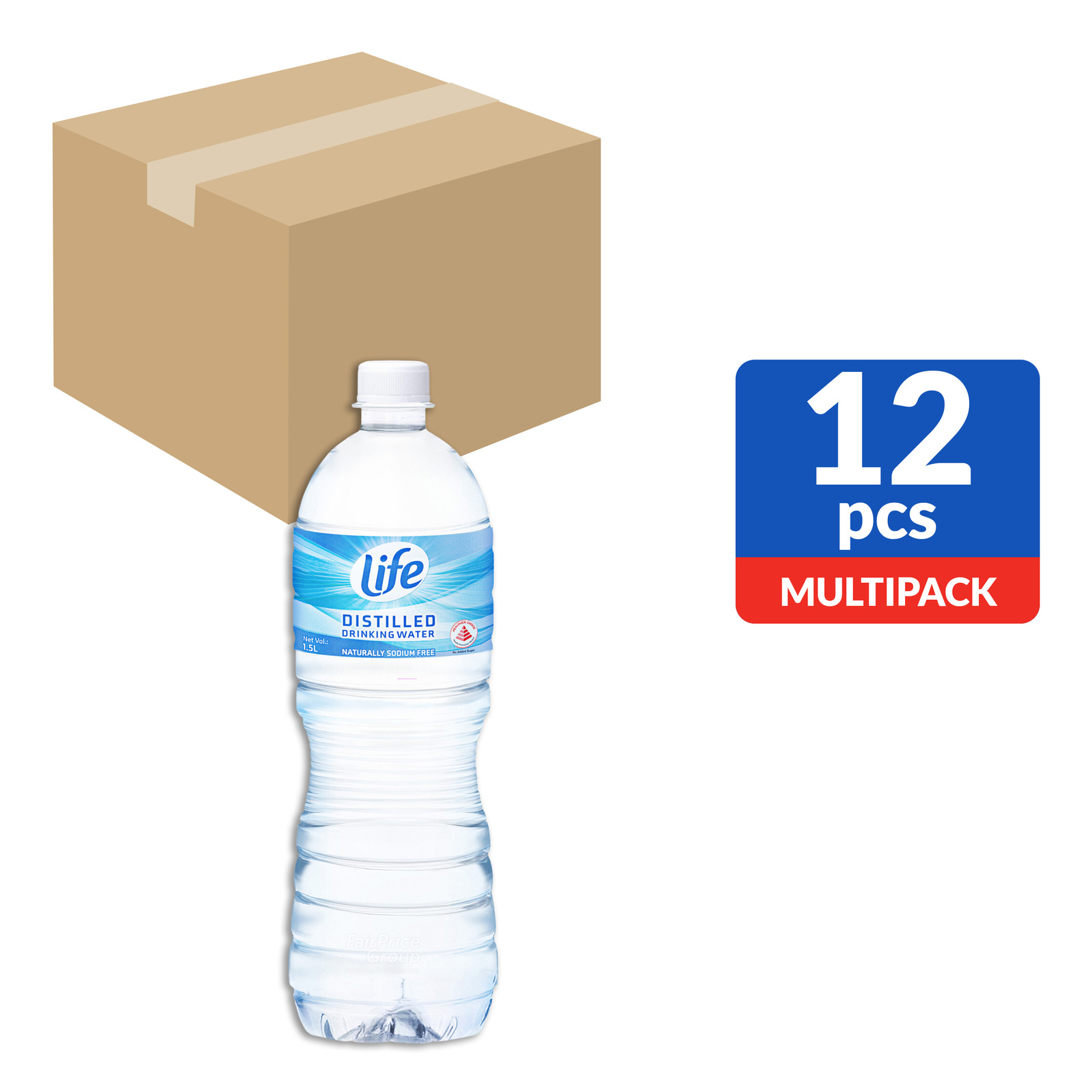 Life Pure Distilled Drinking Bottle Water