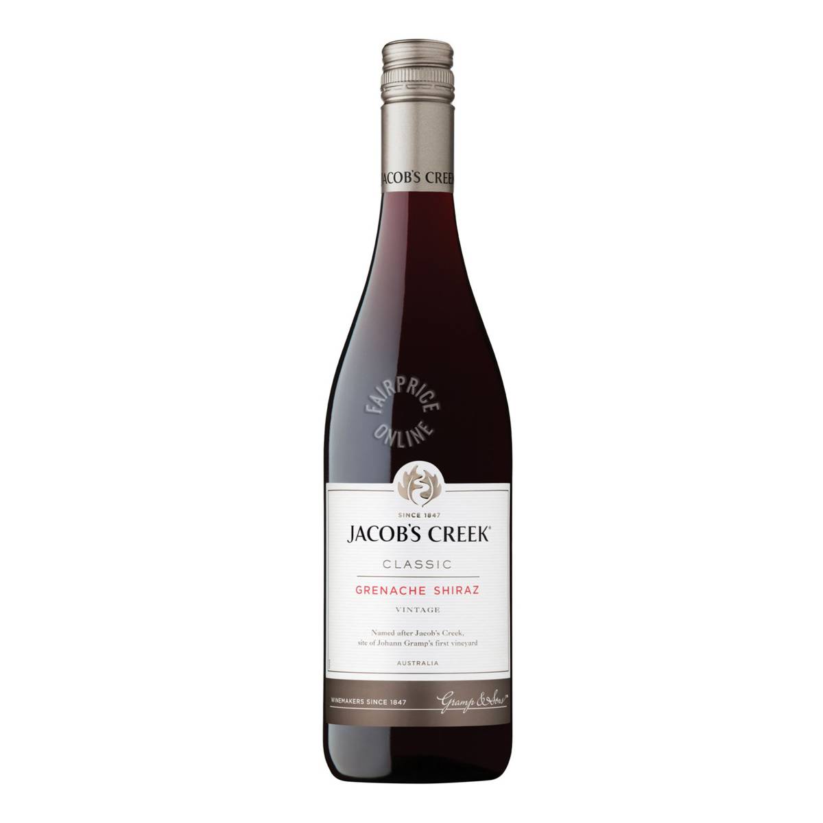 Jacob's Creek Red Wine Grenache Shiraz NTUC FairPrice