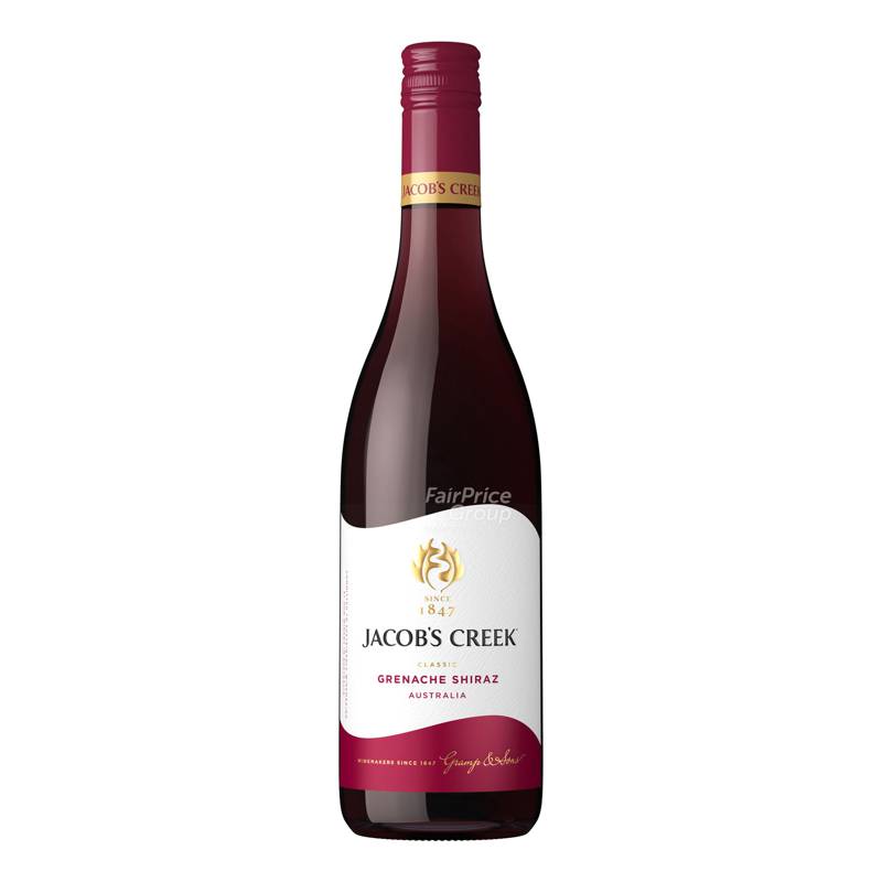 Jacob's Creek Red Wine Grenache Shiraz NTUC FairPrice