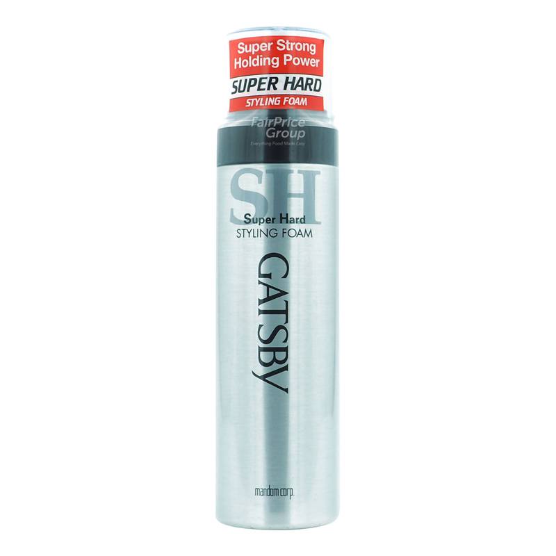 Gatsby Styling Foam Super Hard NTUC FairPrice