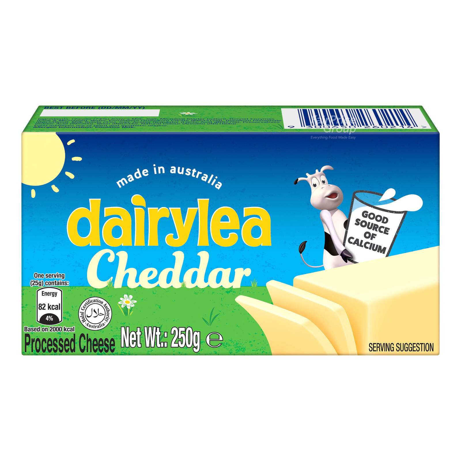 Kraft Processed Cheddar Cheese